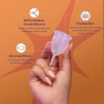Premier Dewdays Menstrual Cup - Pack of 1 +Cotton Pad (50pieces) Free - Image 3